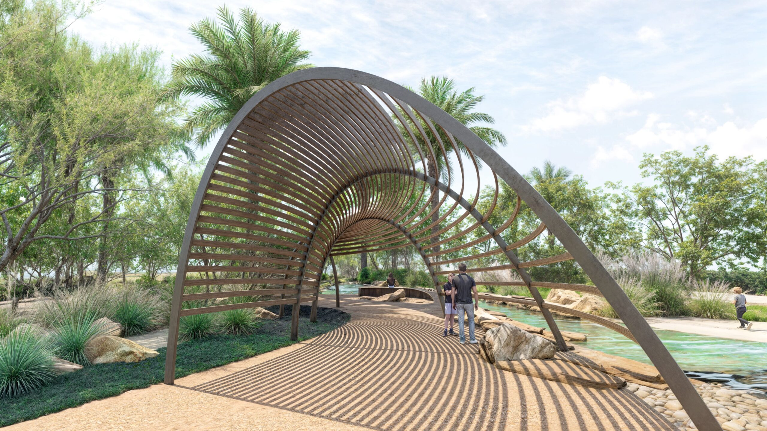 SC207 CGI pergola